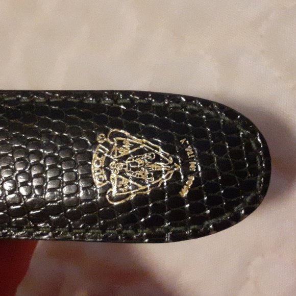 Vintage!!! Gucci Gold- Plated, Letter Opener with Leather Case - Picture 3 of 6